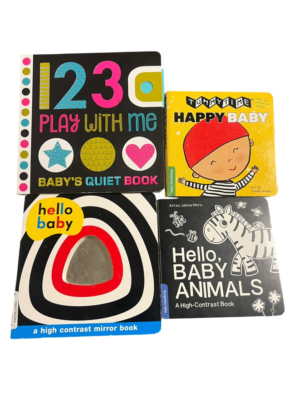 Baby Board Book Set - Multicolor Nursery Books